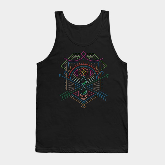 Decorative Elements Geometric Design 2 Tank Top by GeeTee